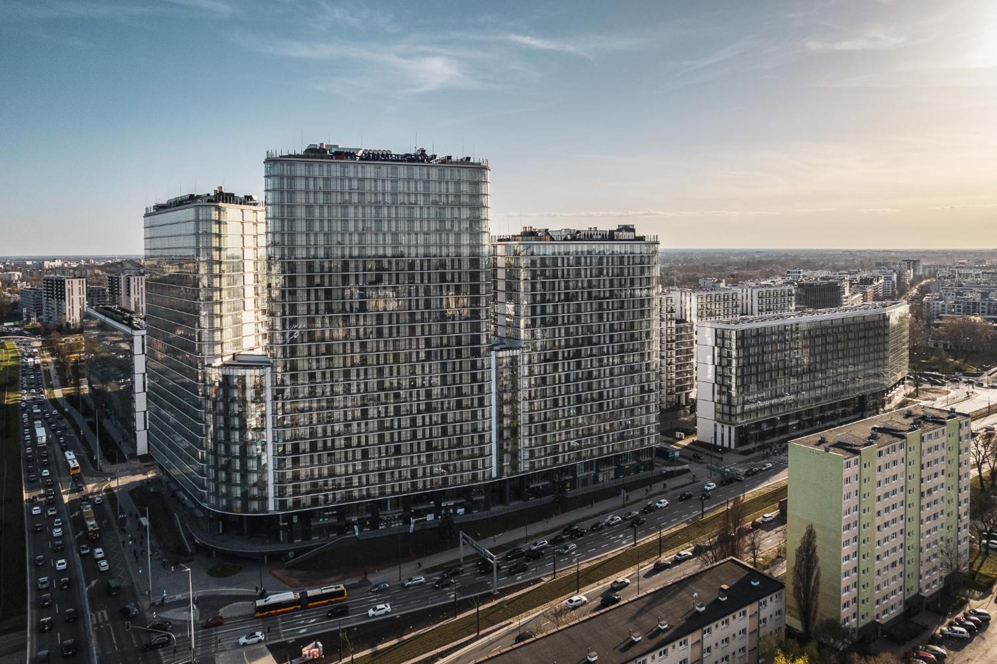 Kasprzaka 29 Wola Tower Free Garage By Perfect Apart Warschau Exterior foto